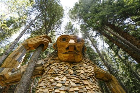 Artist Thomas Dambo, creator of Isak Heartstone, will build a new troll sculpture in Teller County